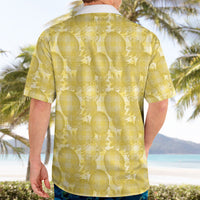 Melemele Hawaii Breadfruit Palaka Motifs Hawaiian Shirt LT14 - Polynesian Pride