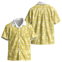 Melemele Hawaii Breadfruit Palaka Motifs Kid Hawaiian Shirt LT14 - Polynesian Pride