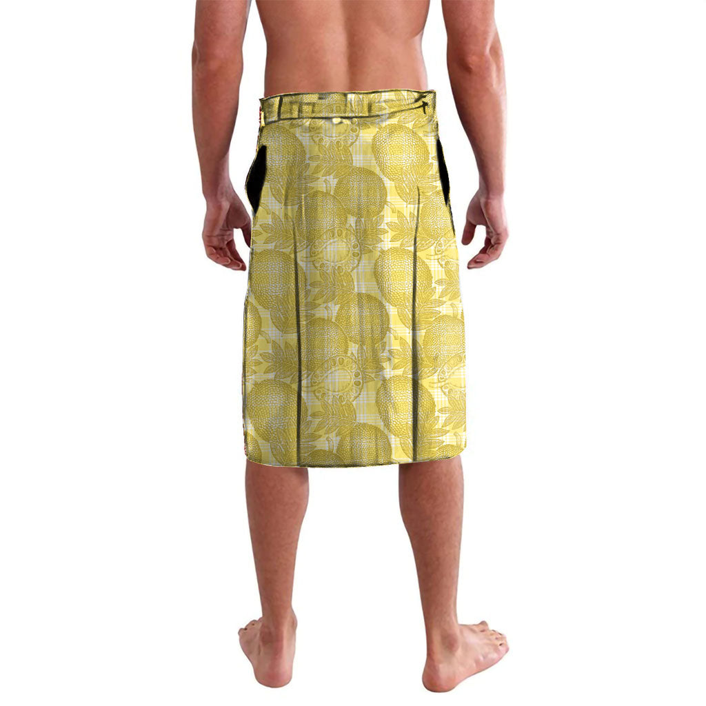 Melemele Hawaii Breadfruit Palaka Motifs Lavalava LT14 - Polynesian Pride