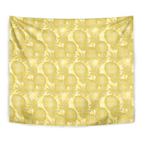 Melemele Hawaii Breadfruit Palaka Motifs Tapestry LT14 - Polynesian Pride