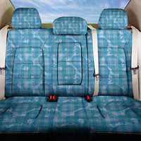 Polu Hawaii Breadfruit Palaka Motifs Back Car Seat Cover LT14 One Size Blue - Polynesian Pride
