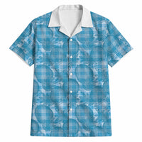 Polu Hawaii Breadfruit Palaka Motifs Hawaiian Shirt LT14 Blue - Polynesian Pride