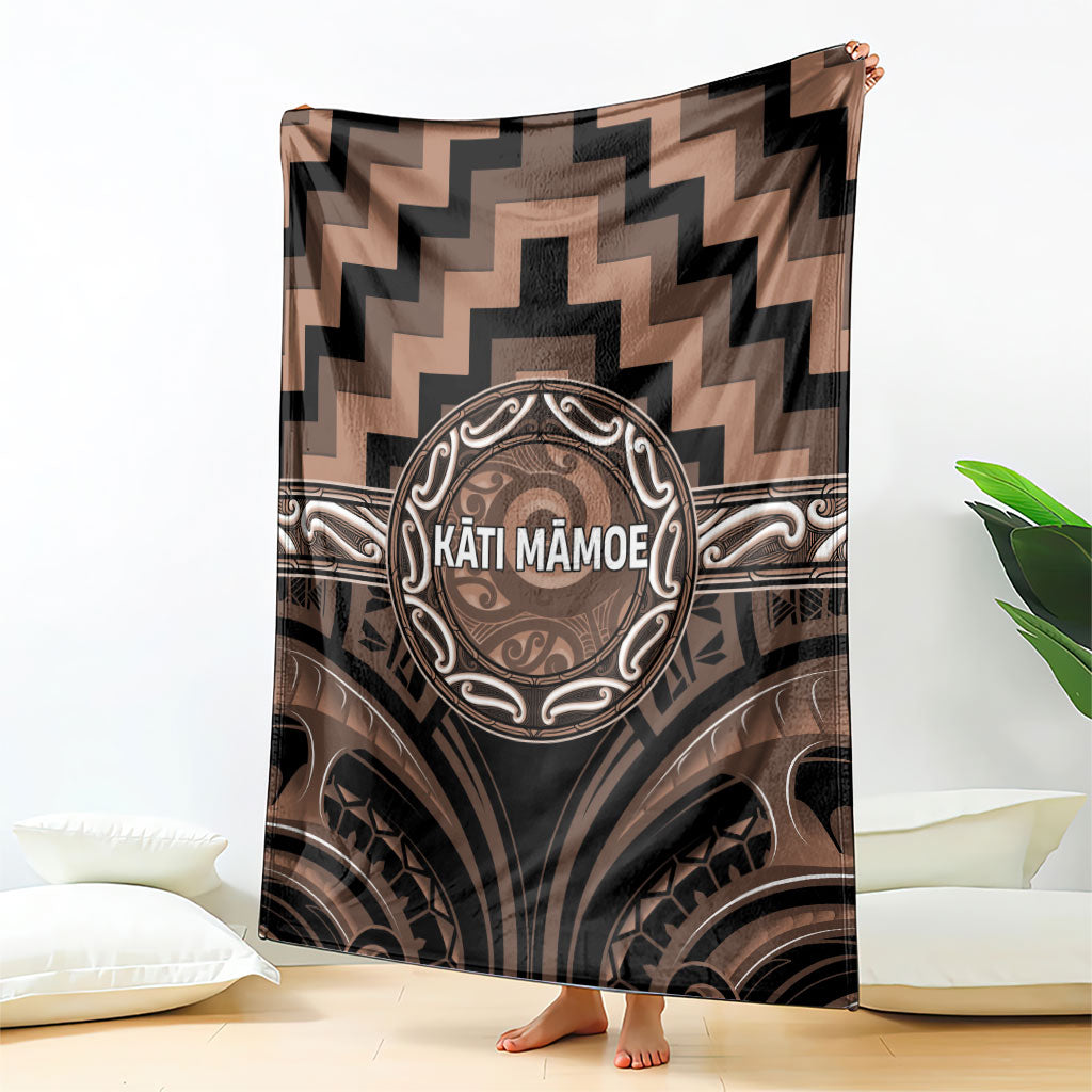 Aotearoa Kati Mamoe Blanket Maori Iwi Poutama Puhoro Tattoo LT14 - Polynesian Pride