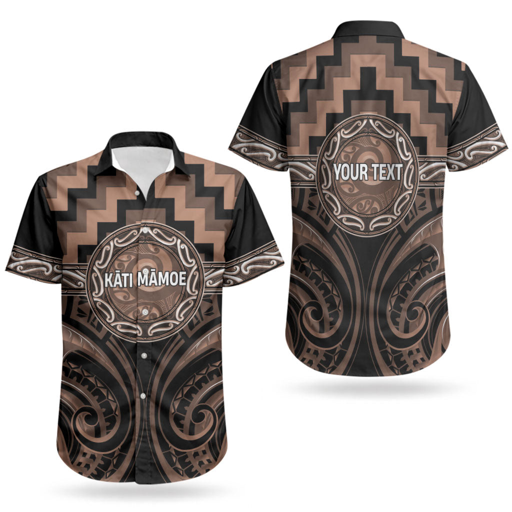Aotearoa Kati Mamoe Personalised Couples Matching Summer Maxi Dress and Hawaiian Shirt Maori Iwi Poutama Puhoro Tattoo LT14 - Polynesian Pride