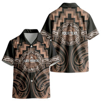 Aotearoa Kati Mamoe Personalised Kid Hawaiian Shirt Maori Iwi Poutama Puhoro Tattoo LT14 - Polynesian Pride
