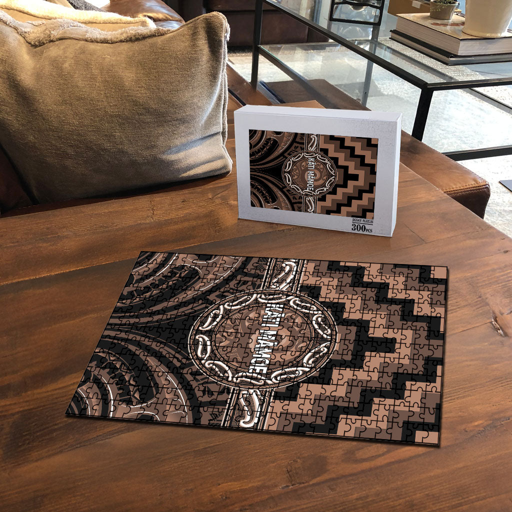 Aotearoa Kati Mamoe Puzzle Maori Iwi Poutama Puhoro Tattoo LT14 - Polynesian Pride