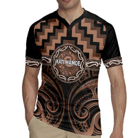 Aotearoa Kati Mamoe Personalised Rugby Jersey Maori Iwi Poutama Puhoro Tattoo LT14 - Polynesian Pride