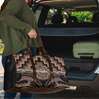 Aotearoa Kati Mamoe Travel Bag Maori Iwi Poutama Puhoro Tattoo LT14 - Polynesian Pride