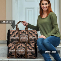 Aotearoa Kati Mamoe Travel Bag Maori Iwi Poutama Puhoro Tattoo LT14 - Polynesian Pride
