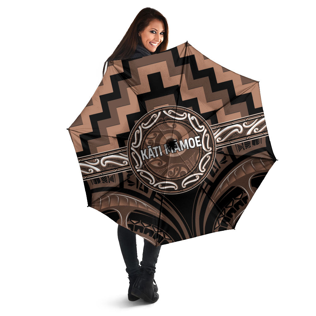 Aotearoa Kati Mamoe Umbrella Maori Iwi Poutama Puhoro Tattoo LT14 - Polynesian Pride