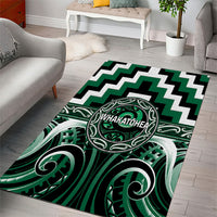 Aotearoa Whakatohea Area Rug Maori Iwi Poutama Puhoro Tattoo LT14 - Polynesian Pride