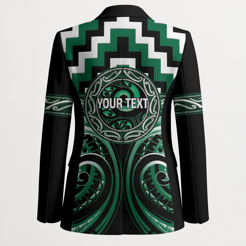 Aotearoa Whakatohea Personalised Blazer Maori Iwi Poutama Puhoro Tattoo LT14 - Polynesian Pride