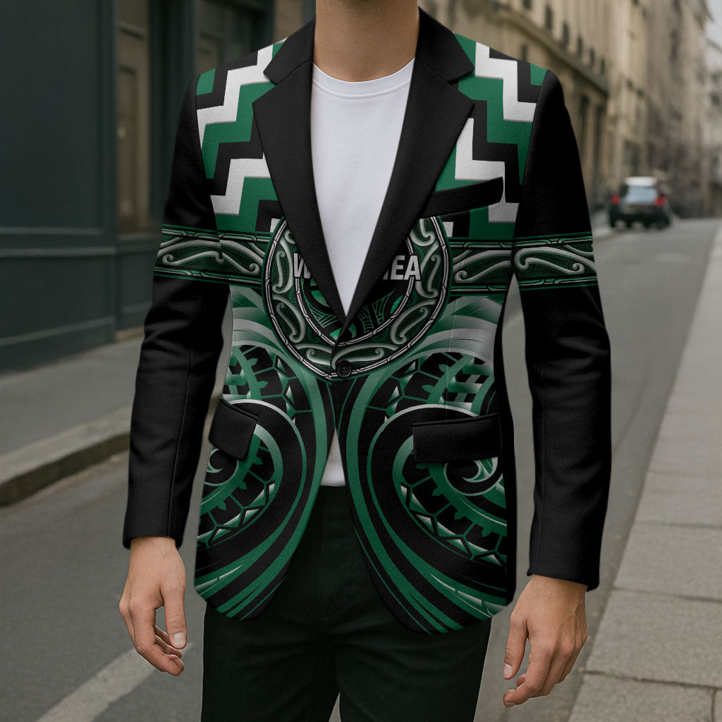 Aotearoa Whakatohea Personalised Blazer Maori Iwi Poutama Puhoro Tattoo LT14 - Polynesian Pride
