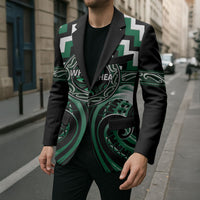 Aotearoa Whakatohea Personalised Blazer Maori Iwi Poutama Puhoro Tattoo LT14 - Polynesian Pride