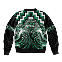 Aotearoa Whakatohea Personalised Bomber Jacket Maori Iwi Poutama Puhoro Tattoo LT14 - Polynesian Pride