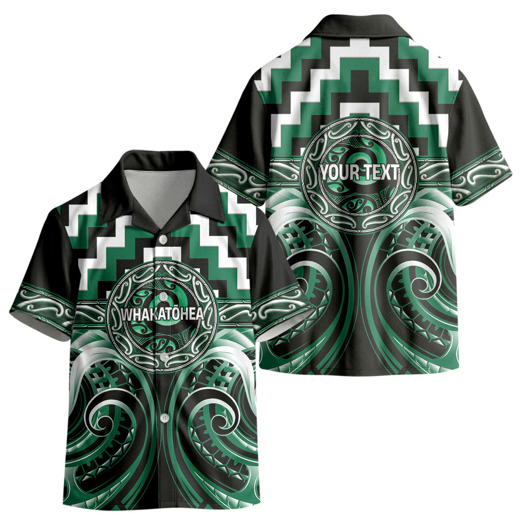 Aotearoa Whakatohea Personalised Kid Hawaiian Shirt Maori Iwi Poutama Puhoro Tattoo LT14 - Polynesian Pride