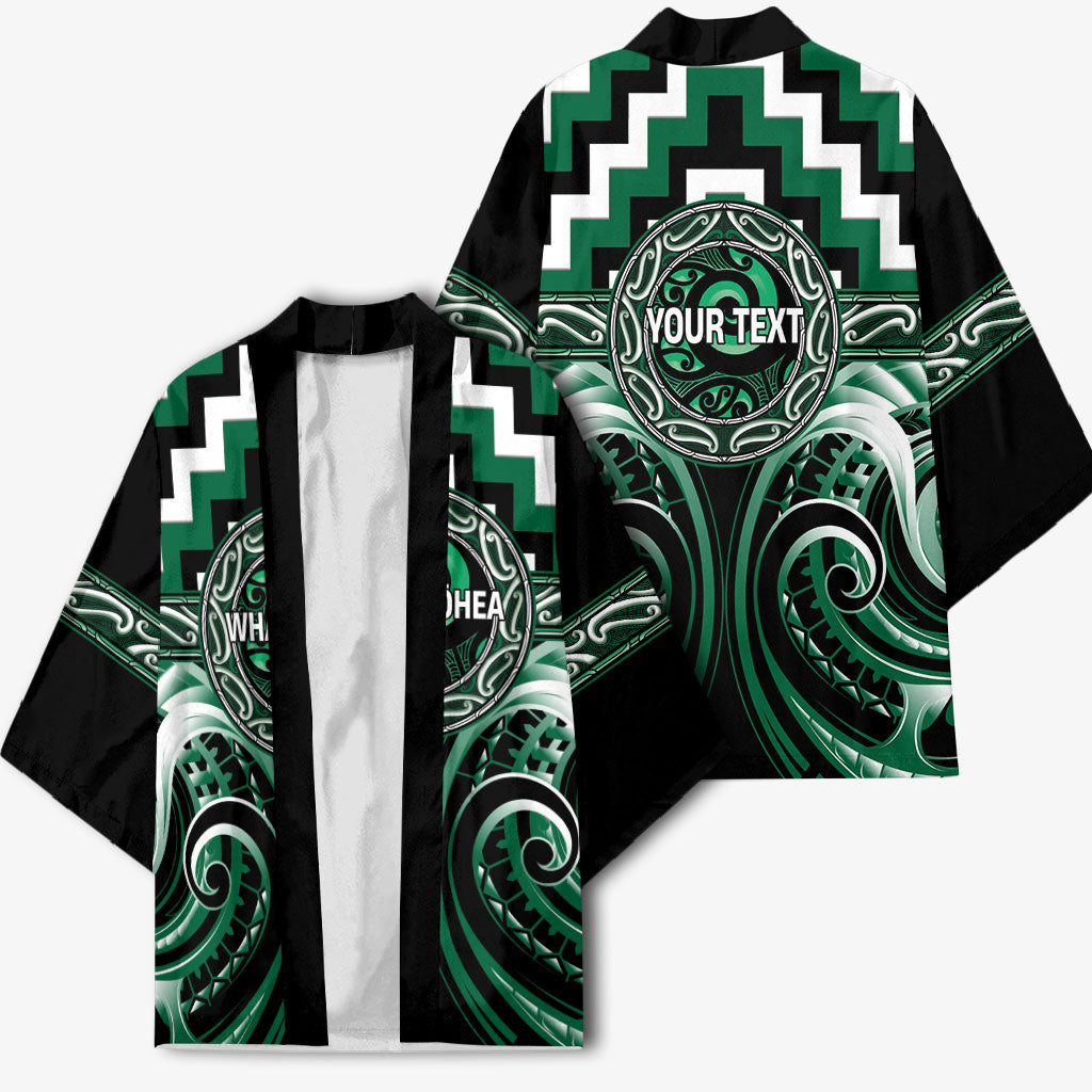Aotearoa Whakatohea Personalised Kimono Maori Iwi Poutama Puhoro Tattoo LT14 - Polynesian Pride