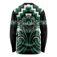 Aotearoa Whakatohea Personalised Long Sleeve Shirt Maori Iwi Poutama Puhoro Tattoo LT14 - Polynesian Pride