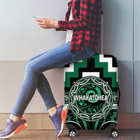 Aotearoa Whakatohea Luggage Cover Maori Iwi Poutama Puhoro Tattoo LT14 - Polynesian Pride