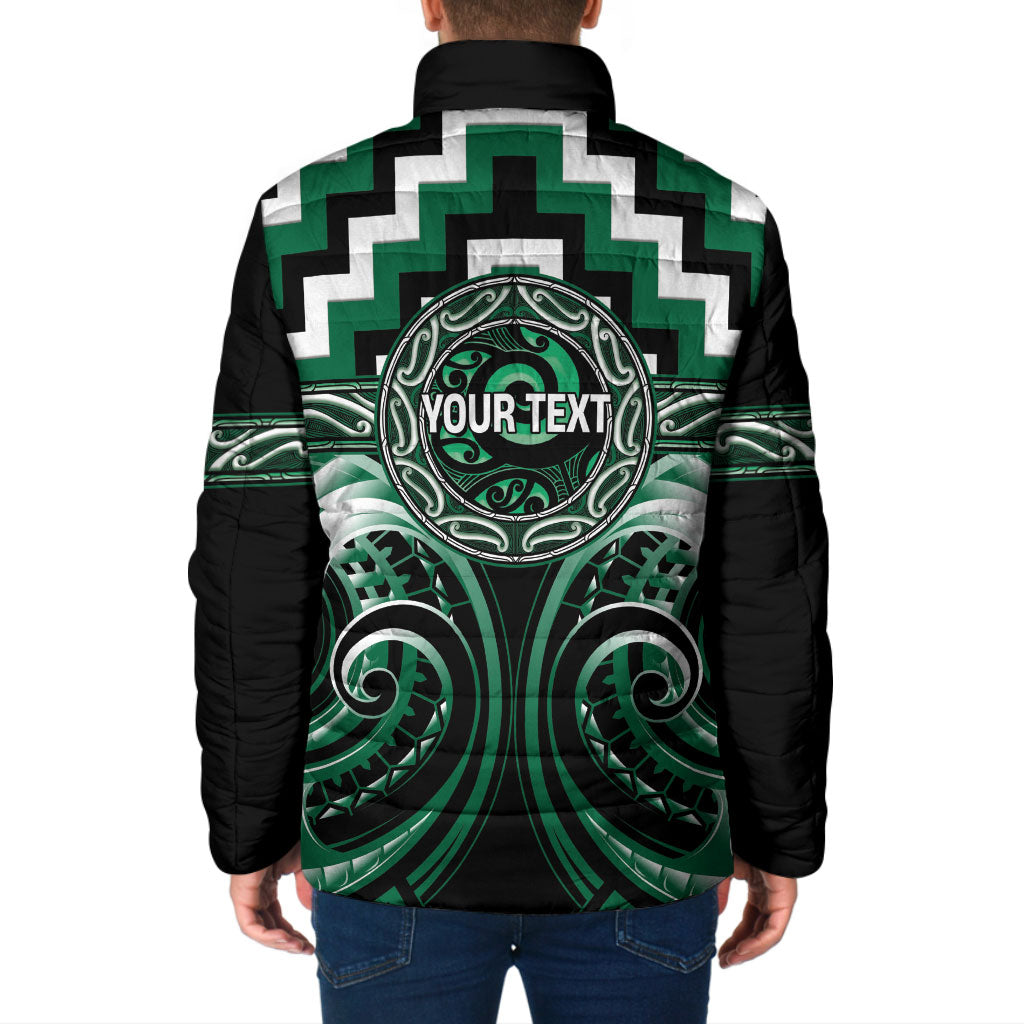 Aotearoa Whakatohea Personalised Padded Jacket Maori Iwi Poutama Puhoro Tattoo LT14 - Polynesian Pride