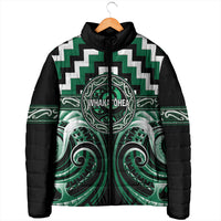 Aotearoa Whakatohea Personalised Padded Jacket Maori Iwi Poutama Puhoro Tattoo LT14 - Polynesian Pride