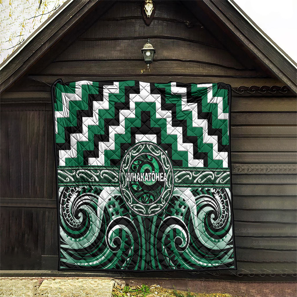 Aotearoa Whakatohea Quilt Maori Iwi Poutama Puhoro Tattoo LT14 - Polynesian Pride