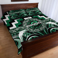 Aotearoa Whakatohea Quilt Bed Set Maori Iwi Poutama Puhoro Tattoo LT14 - Polynesian Pride