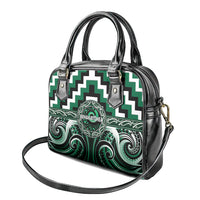 Aotearoa Whakatohea Shoulder Handbag Maori Iwi Poutama Puhoro Tattoo LT14 - Polynesian Pride