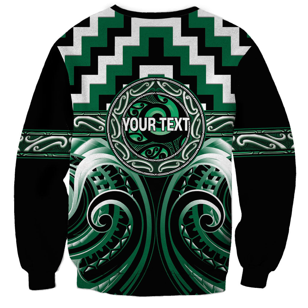 Aotearoa Whakatohea Personalised Sweatshirt Maori Iwi Poutama Puhoro Tattoo LT14 - Polynesian Pride
