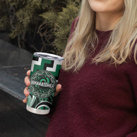 Aotearoa Whakatohea Personalised Tumbler Cup Maori Iwi Poutama Puhoro Tattoo LT14 - Polynesian Pride