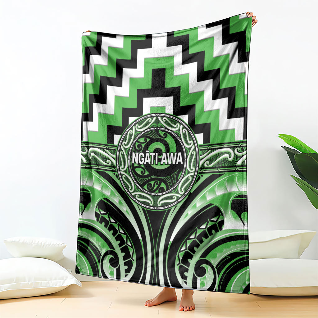 Aotearoa Ngati Awa Blanket Maori Iwi Poutama Puhoro Tattoo LT14 - Polynesian Pride