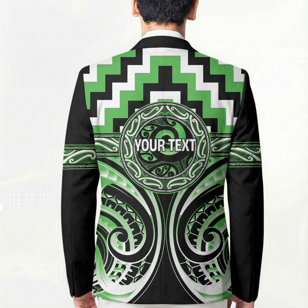 Aotearoa Ngati Awa Personalised Blazer Maori Iwi Poutama Puhoro Tattoo LT14 - Polynesian Pride