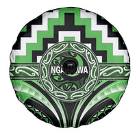 Aotearoa Ngati Awa Spare Tire Cover Maori Iwi Poutama Puhoro Tattoo LT14 - Polynesian Pride