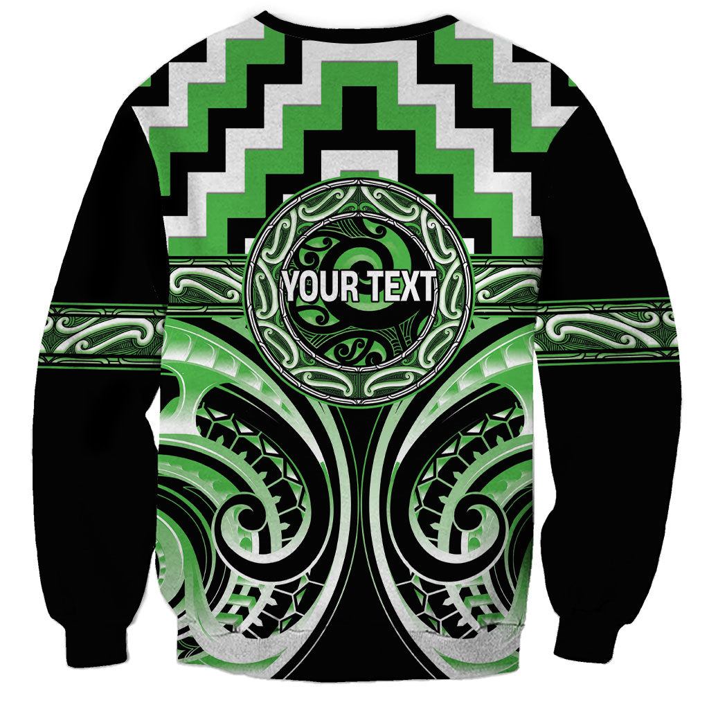 Aotearoa Ngati Awa Personalised Sweatshirt Maori Iwi Poutama Puhoro Tattoo LT14 - Polynesian Pride