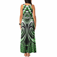 Aotearoa Ngati Awa Personalised Tank Maxi Dress Maori Iwi Poutama Puhoro Tattoo LT14 - Polynesian Pride