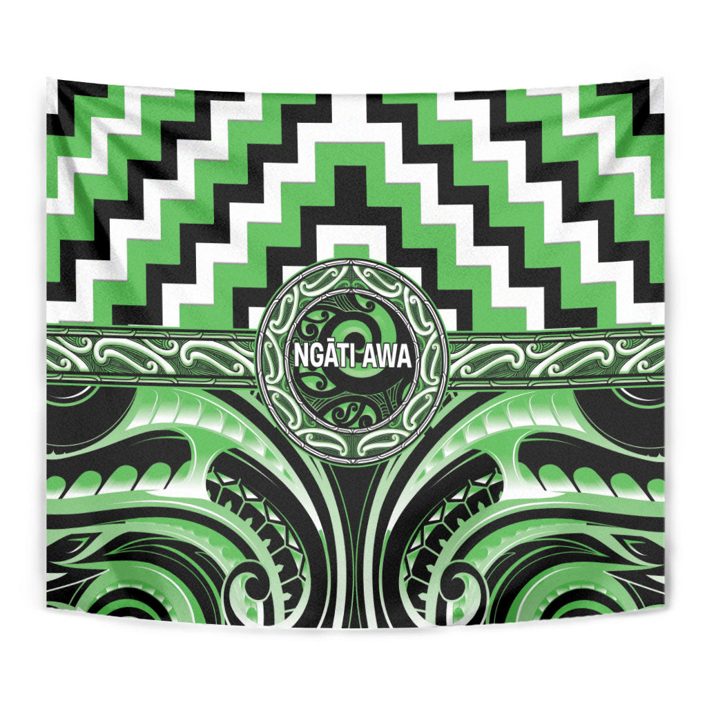 Aotearoa Ngati Awa Tapestry Maori Iwi Poutama Puhoro Tattoo LT14 - Polynesian Pride