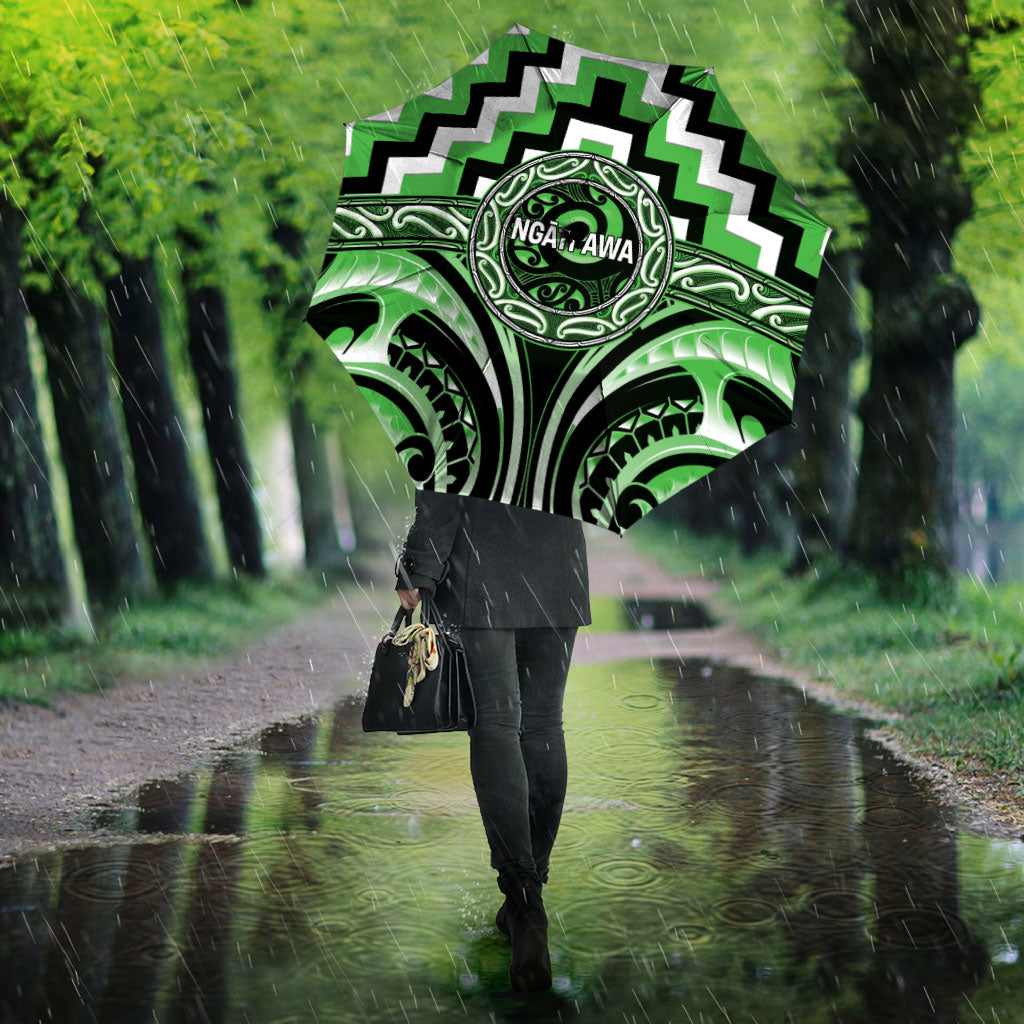 Aotearoa Ngati Awa Umbrella Maori Iwi Poutama Puhoro Tattoo LT14 - Polynesian Pride