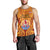 Personalised French Polynesia Men Tank Top Coat Of Arms With Polynesian Plumeria LT14 - Polynesian Pride