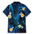 Tokelau Fakaofo Atoll Family Matching Mermaid Dress and Hawaiian Shirt Polynesian Tattoo Plumeria With Map