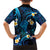 Tokelau Fakaofo Atoll Family Matching Short Sleeve Bodycon Dress and Hawaiian Shirt Polynesian Tattoo Plumeria With Map