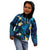 Tokelau Fakaofo Atoll Kid Hoodie Polynesian Tattoo Plumeria With Map