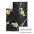 Black And Gray Blanket Curves Polynesian Tattoo Mix Plumeria Flowers