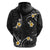 Black And Gray Hoodie Curves Polynesian Tattoo Mix Plumeria Flowers