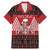 Personalized Hawaii Skull Christmas Family Matching Mermaid Dress and Hawaiian Shirt Mele Kalikimaka Hawaiian Kakau - Polynesian Pride