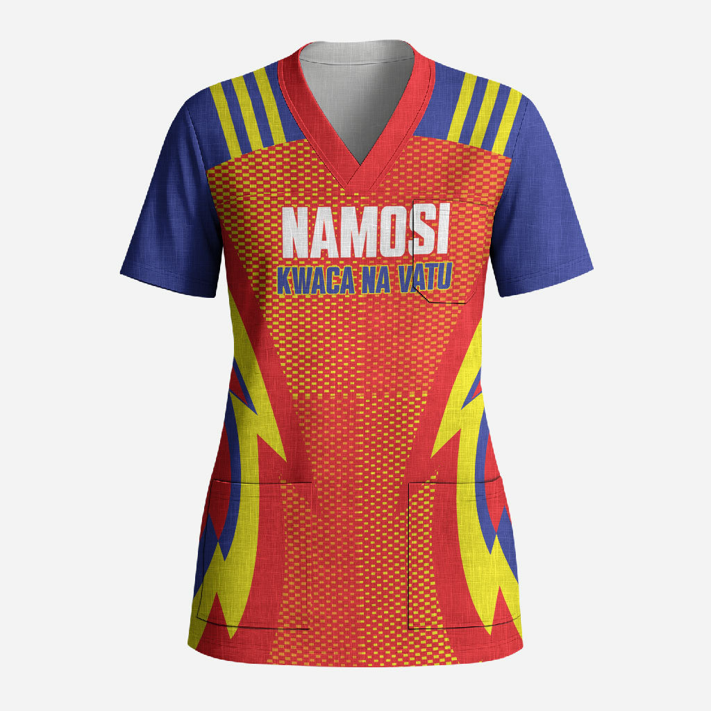 Namosi Fiji 2026 Rugby Custom Scrub Top Kwaca Na Vatu