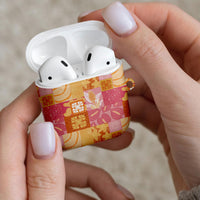 Aloha Hawaii Quilt Floral Patchwork Style AirPods Case LT14 - Polynesian Pride