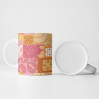 Aloha Hawaii Quilt Floral Patchwork Style Ceramic Mug LT14 - Polynesian Pride