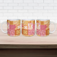 Aloha Hawaii Quilt Floral Patchwork Style Ceramic Mug LT14 - Polynesian Pride