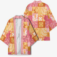 Aloha Hawaii Quilt Floral Patchwork Style Kimono LT14 - Polynesian Pride