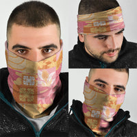 Aloha Hawaii Quilt Floral Patchwork Style Neck Gaiter LT14 - Polynesian Pride